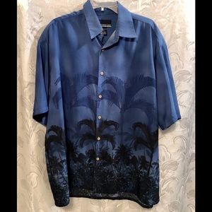 Extreme Gear Blue Short Sleeve Button Up Shirt